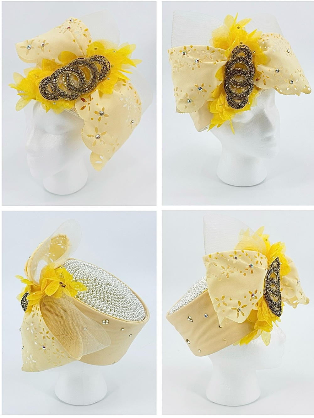 Whittall & Shon Vintage Pillbox Hat